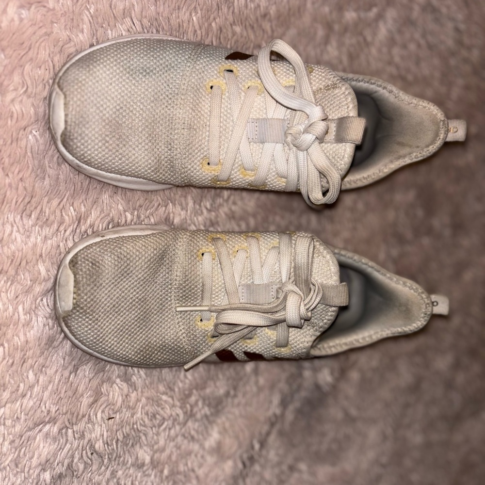 White adidas shoes